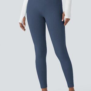 NWT Halara Seamless Flow High‑Waisted 7/8 Yoga Leggings